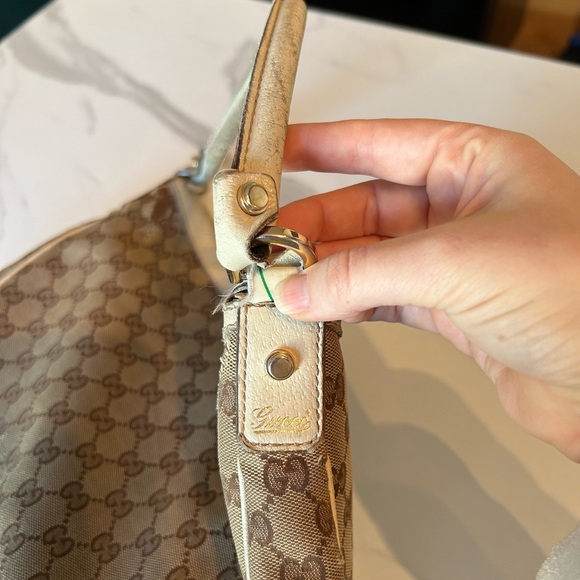 Vintage Gucci Abbey GG Canvas Bag - Picture 6 of 12